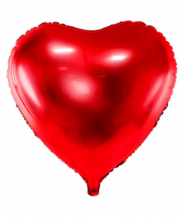 Balon folie inima rosie
