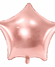 Balon folie stea rose