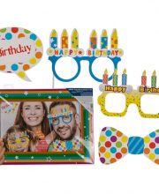 Set accesorii foto Happy Birthday
