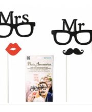 Propsuri pentru fotografii Mrs & Mr (accesorii foto)