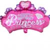 Balon coroana" Happy Birthday princess"