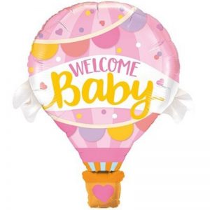 Balon "welcome baby"