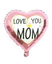 Balon inima love you mom