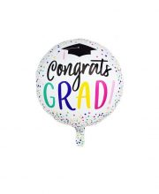 Balon folie rotund Congrats