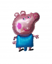 Balon folie Peppa Pig albastru