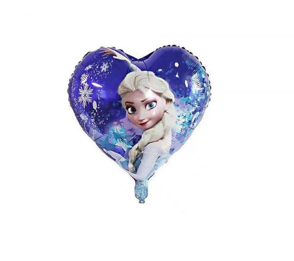Balon folie inima Elsa din Frozen