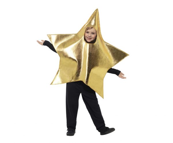 Costum de Craciun steluta aurie