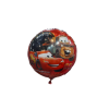 Balon folie rotund Cars