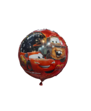Balon folie rotund Cars
