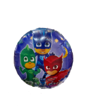 Balon folie rotund Eroi in pijama