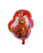 Balon folie forma Meilin (Rosu Aprins)