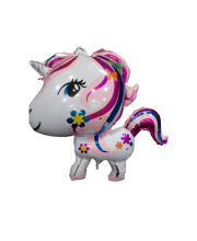 Balon folie forma unicorn baby
