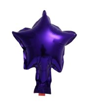 Balon folie mic stea mov