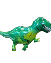 Balon folie forma dinozaur verde