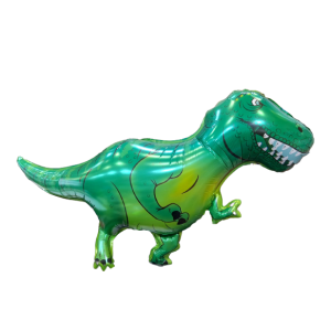 Balon folie forma dinozaur verde
