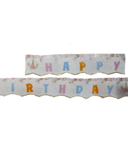 Banner / Ghirlanda Happy Birthday unicorn