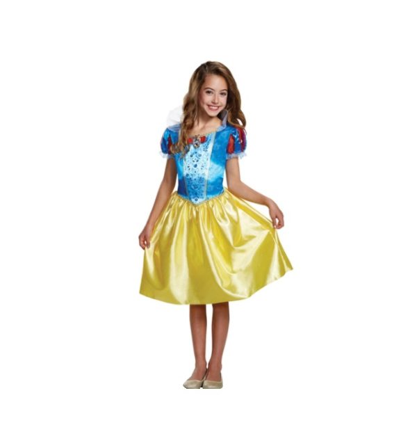 Costum carnaval rochie Alba ca zapada
