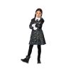 Costum rochie Wednesday Addams (pentru fete)