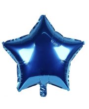 Balon stea albastru