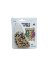 Mini puzzle lemn Bear