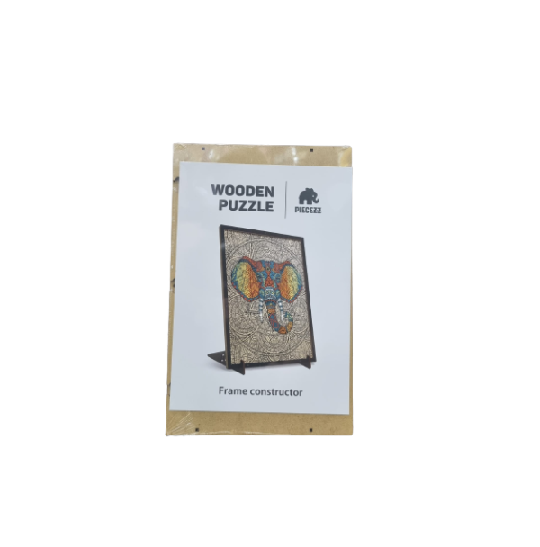 Rama pentru Puzzle la tub din lemn