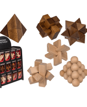 Puzzle din lemn natural diverse modele