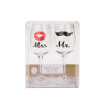 Set pahare de vin Mr & Mrs