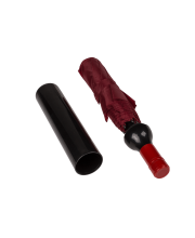 Umbrela de buzunar sticla de vin rosu