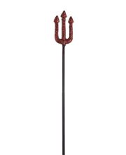 Trident rosu cu sclipici