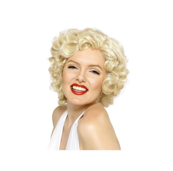 Peruca Marilyn Monroe scurta blonda