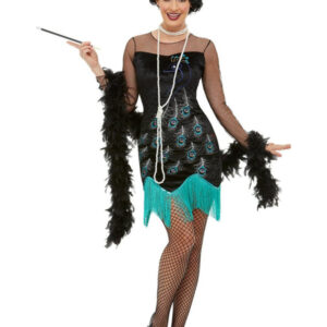 Costum Rochie Pene Paun Anii 20
