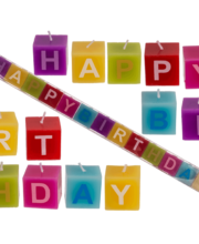 Lumanari Happy Birthday