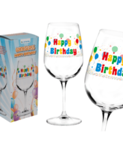 Pahar de vin Happy Birthday