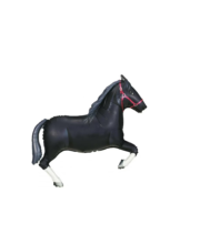Balon folie cal negru