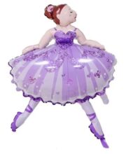 Balon Folie Balerina mov