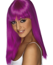 Perucă Glamourama, violet neon