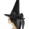 Palarie neagra cu fundita
